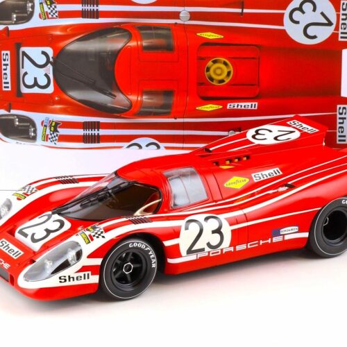 1:12 Norev Porsche 917K 24h France 1970 Winner #23 Attwood/ Herrmann red