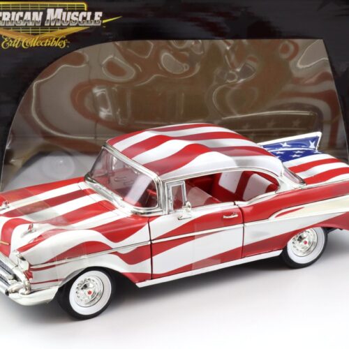 1:18 ERTL 1957 Chevrolet Bel Air US Flag Design 33987