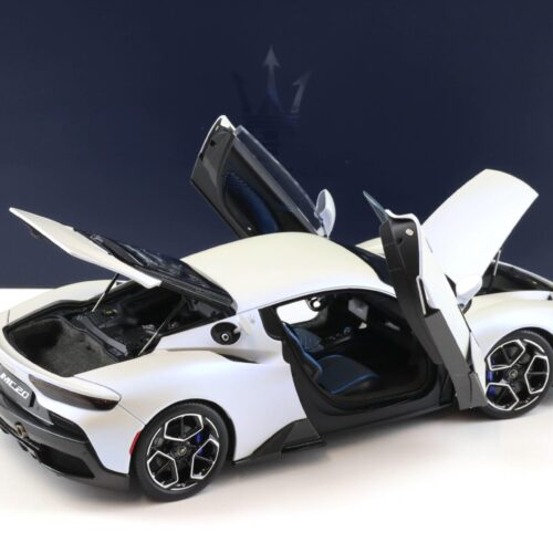 1:18 BBR Maserati MC20 Coupe 2020 Bianco Audace white Die-Cast HE180051ABF - Image 4