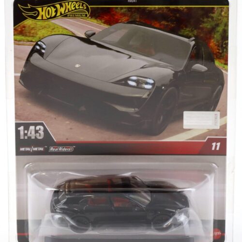 1:43 Hot Wheels Premium 2024 Real Riders Porsche Taycan Turbo S Cross Turismo