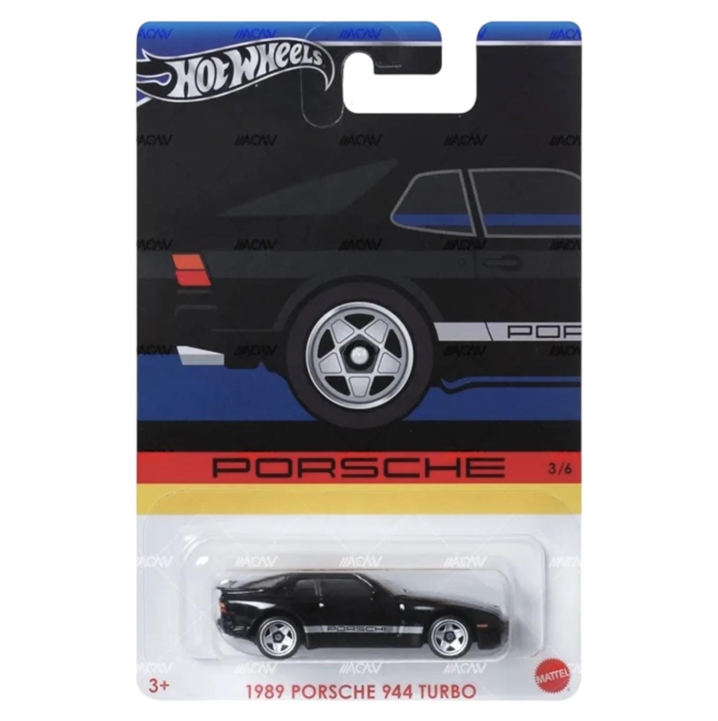 ID 95538 orig 1.jpg 1:64 Hot Wheels 2024 Porsche Celebration GRT01-979G 1989 Porsche 944 Turbo black
