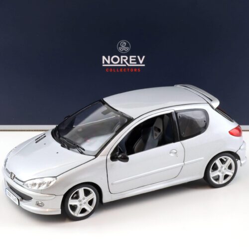 1:18 Norev Peugeot 206 RC Aluminium silver metallic 2003