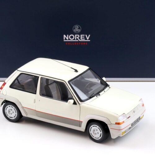 1:18 Norev Renault 5 GT Turbo Phase 1 pearl white 1985