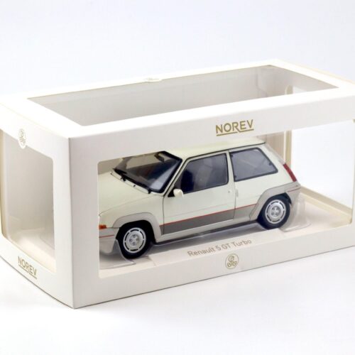 1:18 Norev Renault 5 GT Turbo Phase 1 pearl white 1985