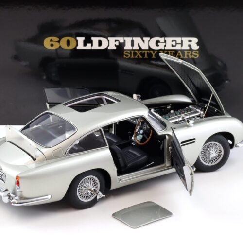 1:18 AUTOart Aston Martin DB5 James Bond 007 Goldfinger 60 Years silver 70296