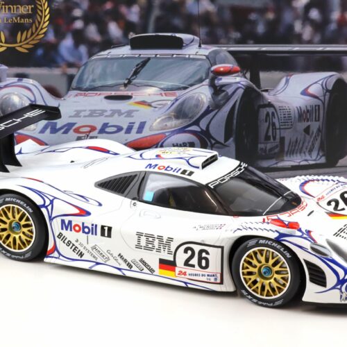 1:12 WERK83 Porsche 911 996 GT1 Winner 24h Le Mans 1998 Aiello/ McNish/ Ortelli