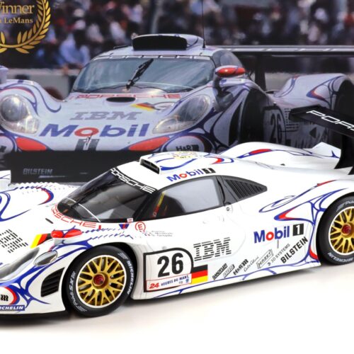 1:12 WERK83 Porsche 911 996 GT1 Winner 24h Le Mans 1998 Aiello/ McNish/ Ortelli