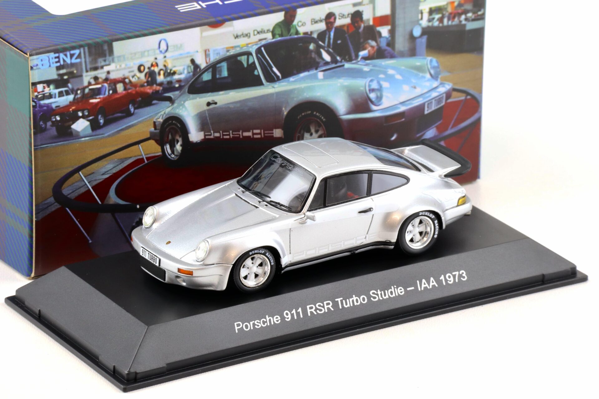 1:43 Spark Porsche 911 RSR Turbo Studie IAA 1973 silver MAP Porsche Museum