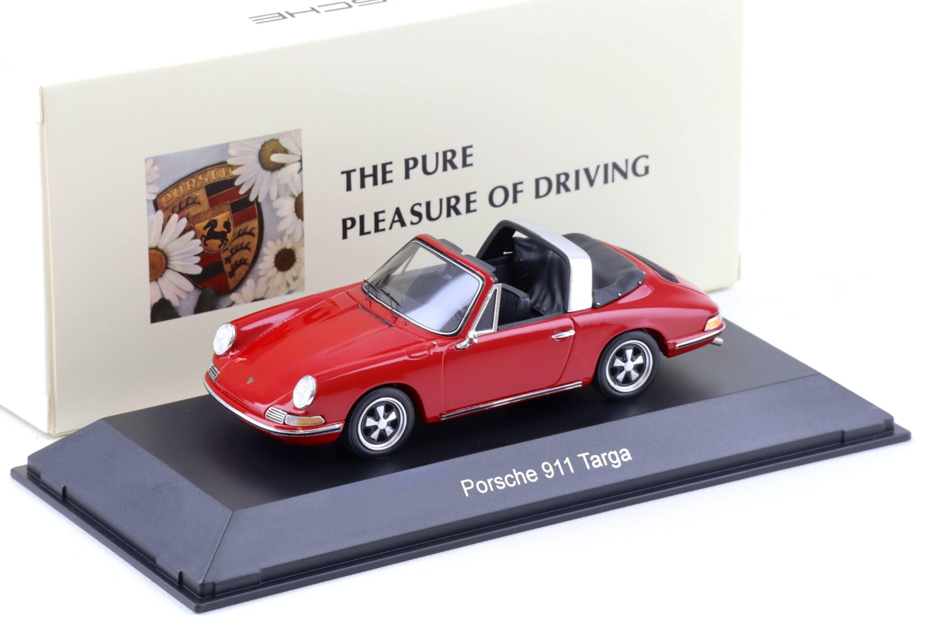 1:43 Spark Porsche 911 Targa Polo red MAP Porsche Museum