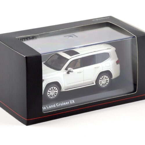 1:43 Kyosho Toyota Land Cruiser ZX white metallic KSR43119W