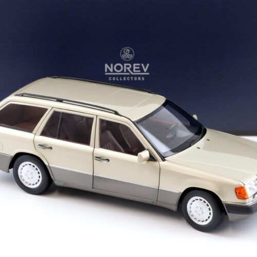 1:18 Norev Mercedes 300D T-Modell Estate S124 E-Class 1990 Smoke silver - Limited 200 pcs.