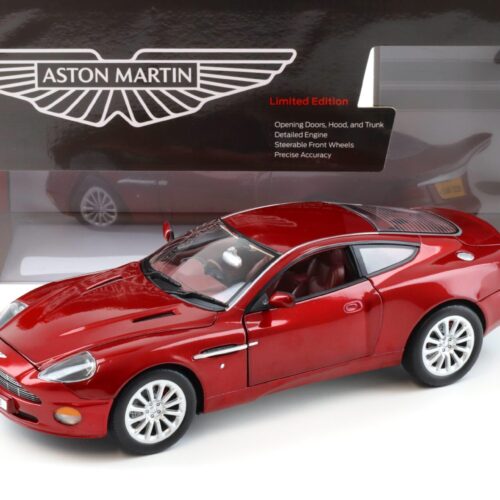 1:18 Auto World 2005 Aston Martin V12 Vanquish Coupe toro red mica metallic