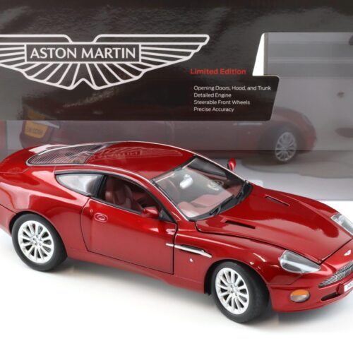 1:18 Auto World 2005 Aston Martin V12 Vanquish Coupe toro red mica metallic