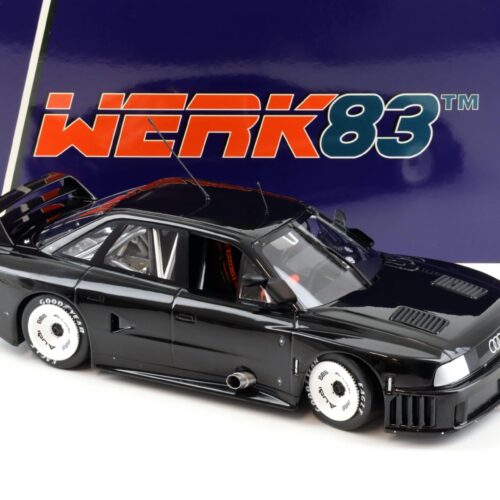 1:18 WERK83 Audi 90 IMSA GTO Test Car IMSA Series 1989 black