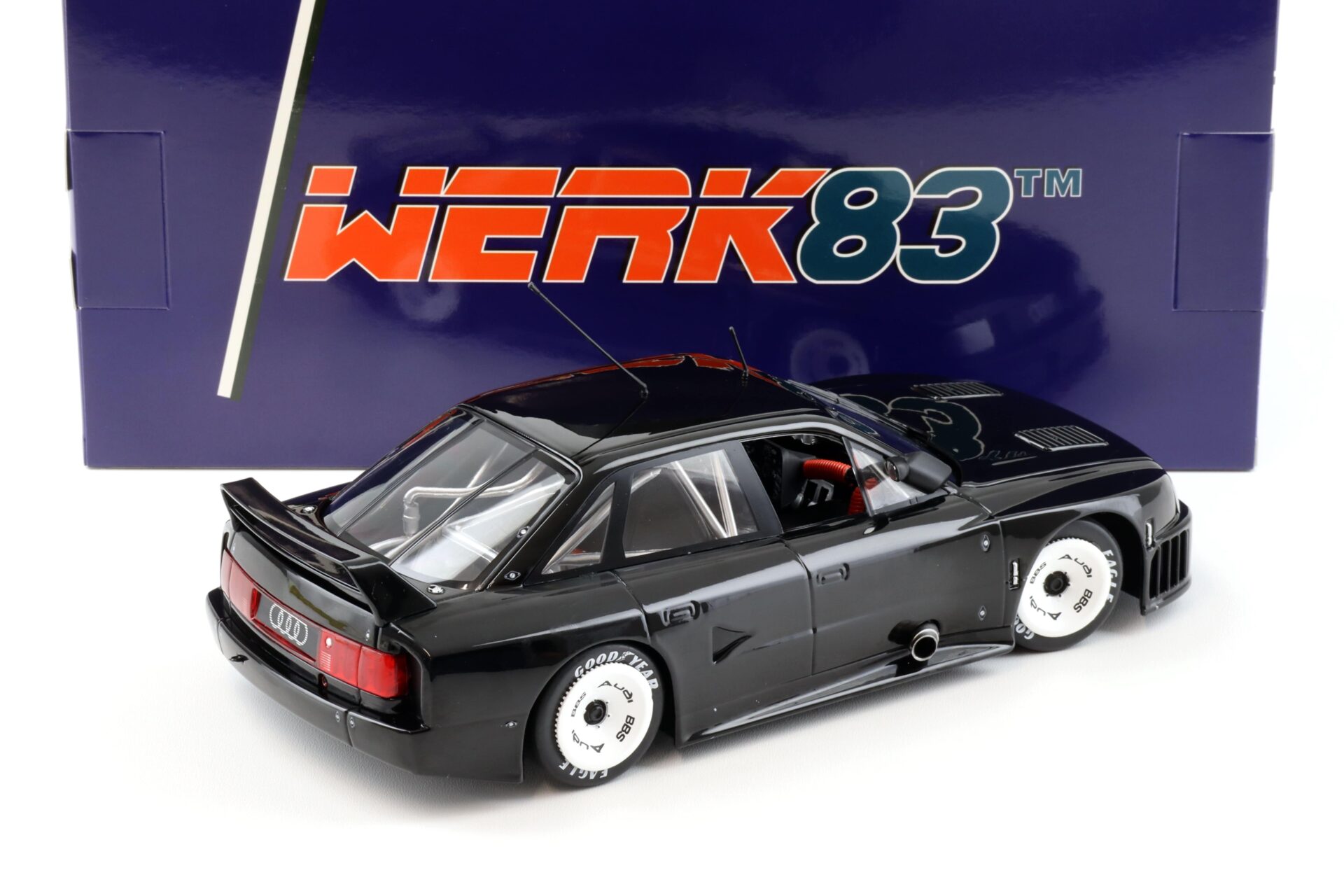 1:18 WERK83 Audi 90 IMSA GTO Test Car IMSA Series 1989 black