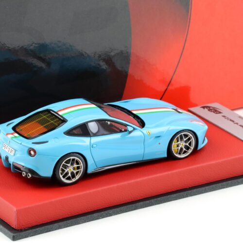 1:43 BBR Ferrari F12 Berlinetta Baby blue / Italy Flag - Limited 25 pcs.