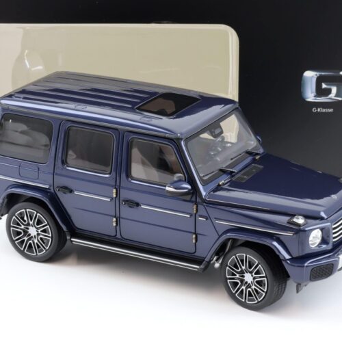 1:18 Norev Mercedes G-Klasse G500 AMG Line W463 sodalite blue 2024 DEALER VERSION