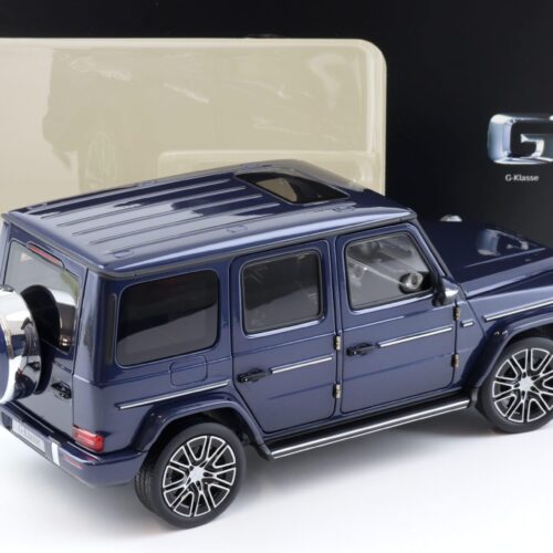 1:18 Norev Mercedes G-Klasse G500 AMG Line W463 sodalite blue 2024 DEALER VERSION