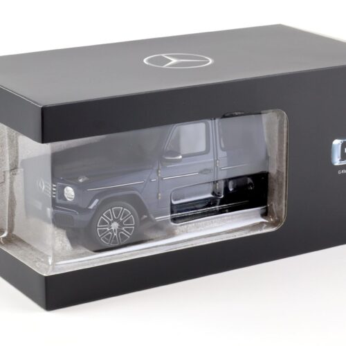 1:18 Norev Mercedes G-Klasse G500 AMG Line W463 sodalite blue 2024 DEALER VERSION