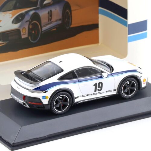 1:43 Spark Porsche 911 992 Dakar Rallye 1974 Design Kühne & Nagel WAP DEALER