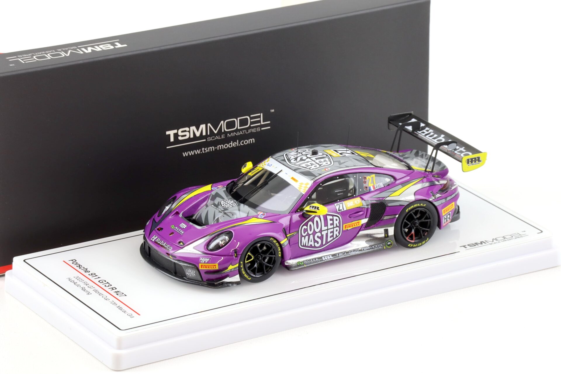 ID 95918 orig.jpg 1:43 TSM Model Porsche 911 992 GT3 R #27 FIA GT 2023 World Cup HubAuto Racing