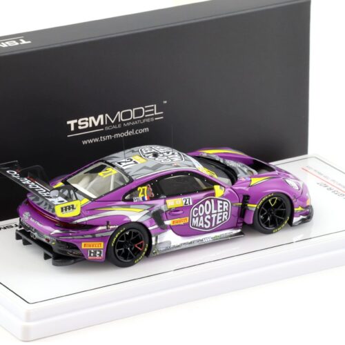 1:43 TSM Model Porsche 911 992 GT3 R #27 FIA GT 2023 World Cup HubAuto Racing