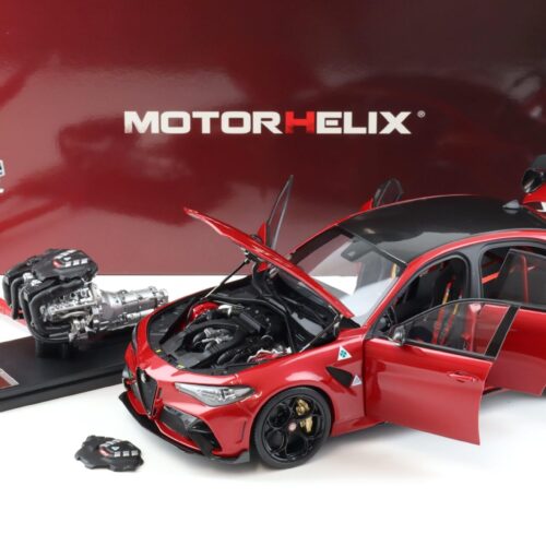 1:18 Motorhelix Alfa Romeo Giulia GTAm Rosso GTA red + engine Die-Cast M89007