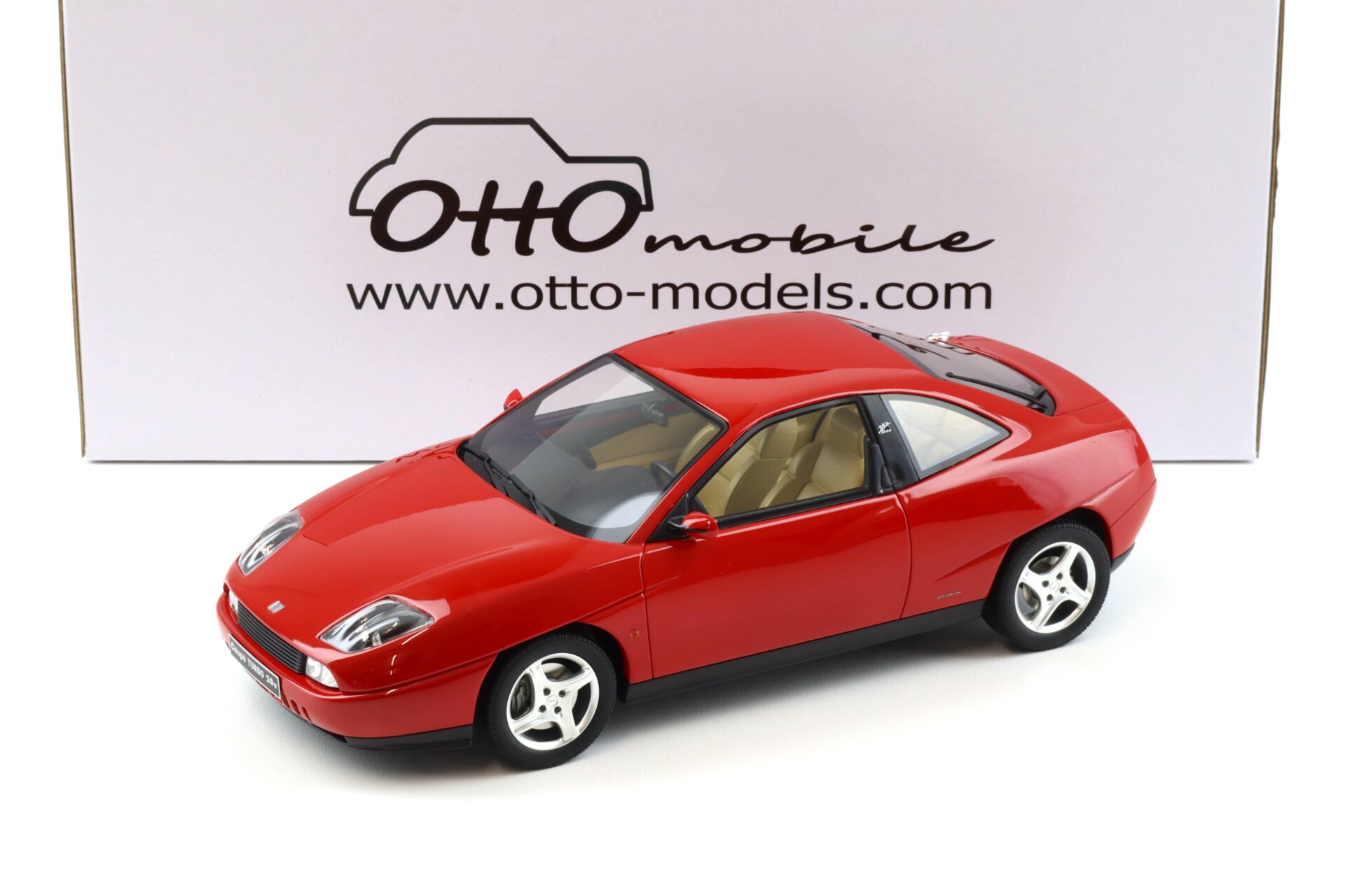 1:18 OTTO mobile OT1100 Fiat Coupe Turbo 20V Speed red 1997