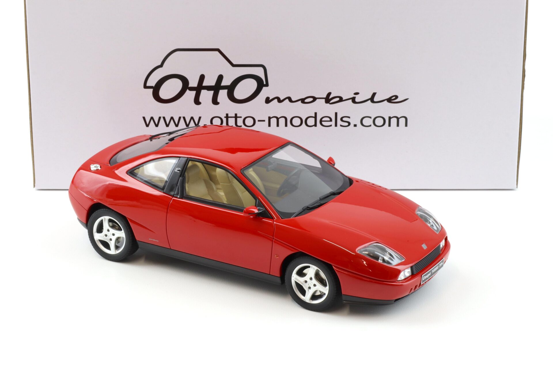 1:18 OTTO mobile OT1100 Fiat Coupe Turbo 20V Speed red 1997