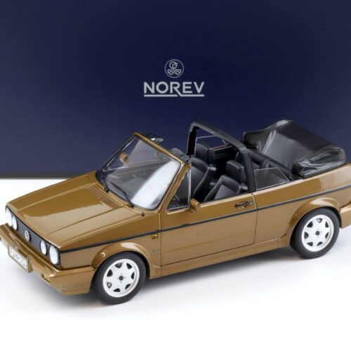 1:18 Norev VW Golf 1 Cabriolet 1992 Bronce metallic - Limited 200 pcs.