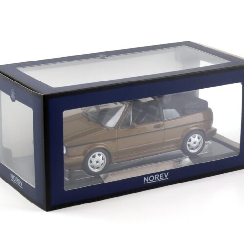 1:18 Norev VW Golf 1 Cabriolet 1992 Bronce metallic - Limited 200 pcs.