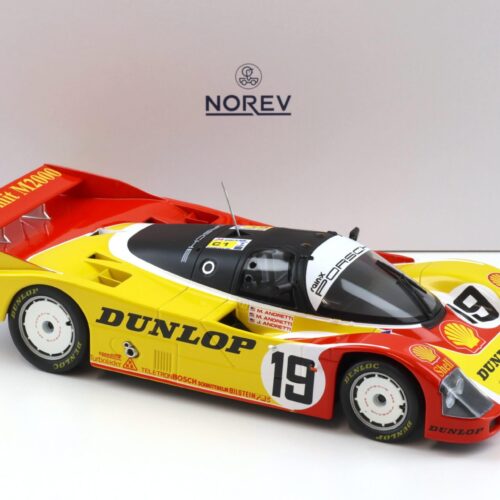 1:18 Norev Porsche 962 France 24h 1988 SHELL #19 Andretti - Limited 1000 pcs.