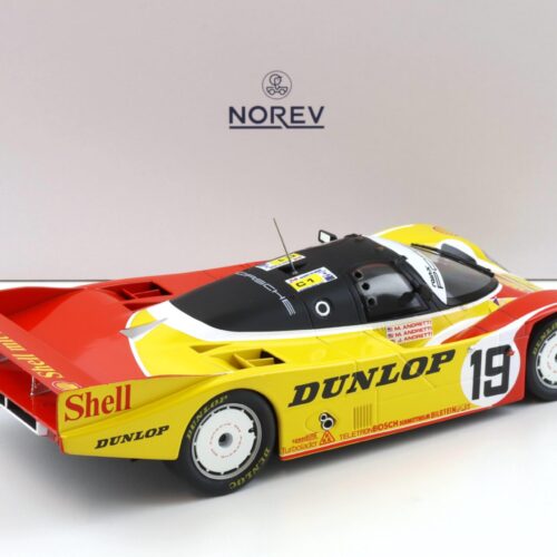 1:18 Norev Porsche 962 France 24h 1988 SHELL #19 Andretti - Limited 1000 pcs.