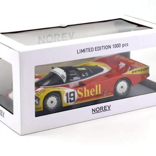 1:18 Norev Porsche 962 France 24h 1988 SHELL #19 Andretti - Limited 1000 pcs.