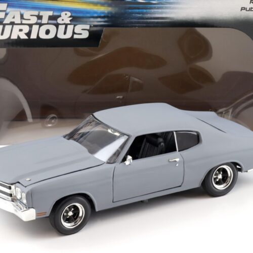 1:18 Johnny Lightning 1970 Chevrolet Chevelle SS Coupe grey Fast & Furious