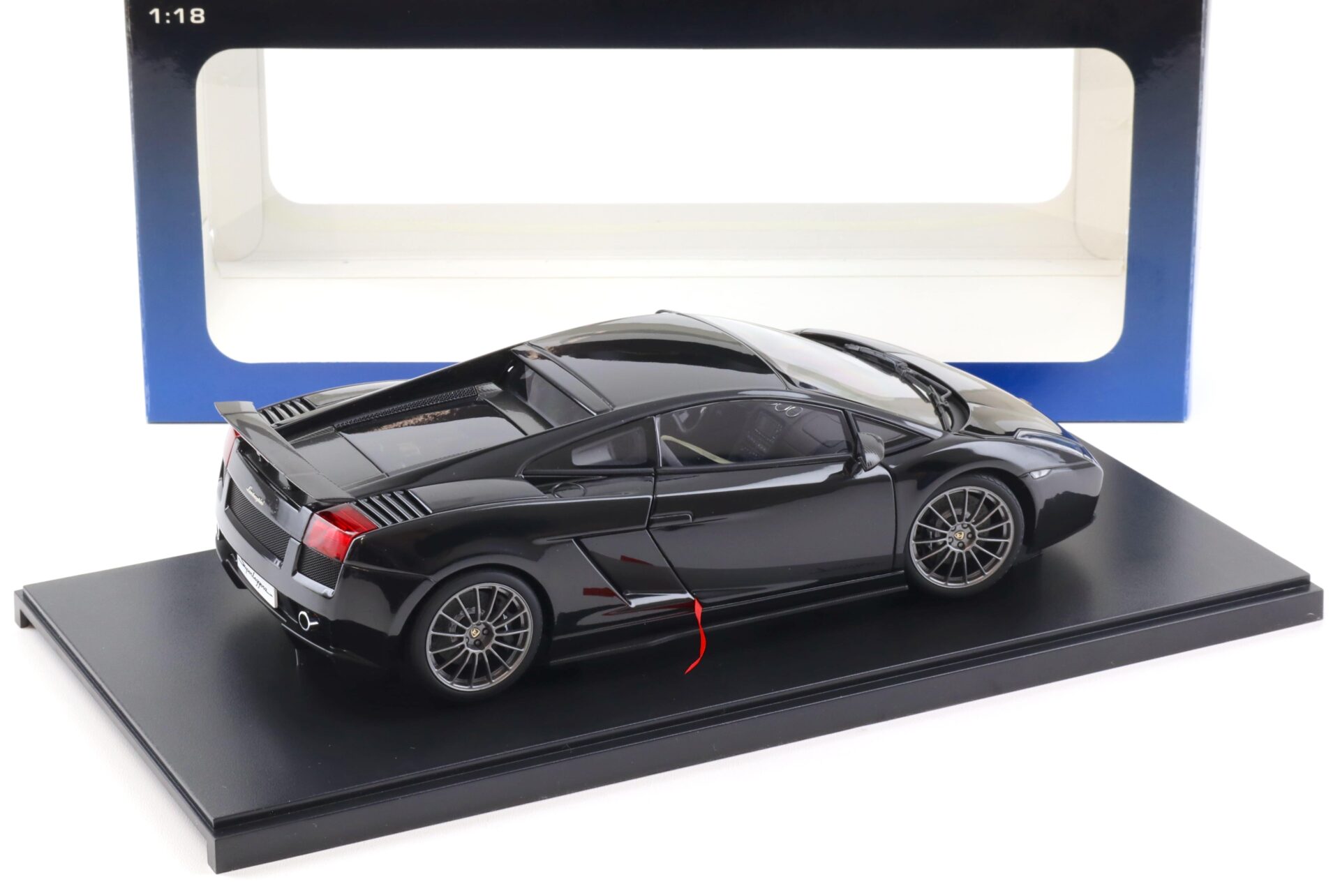 1:18 AUTOart Lamborghini Gallardo Superleggera Nero Noctis/ metallic black 74582