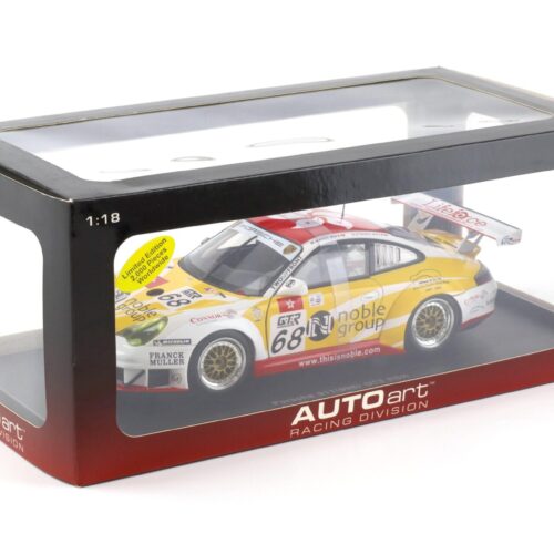 1:18 AUTOart Porsche 911 (996) GT3 RSR FIA GT #68 Zhu Hai China 2005 - 80582