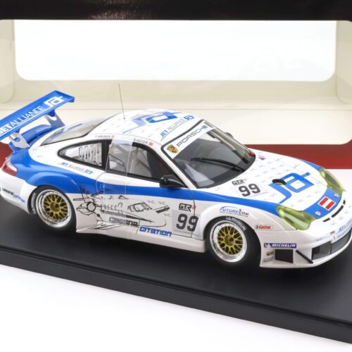 1:18 AUTOart Porsche 911 (996) GT3 RSR FIA GT Mugello 2006 #99 Gruber 80672 - Image 2