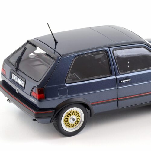 1:18 Norev VW Golf 2 GTI 1988 Helios blue metallic 188563 - Limited 500 pcs. - Image 8
