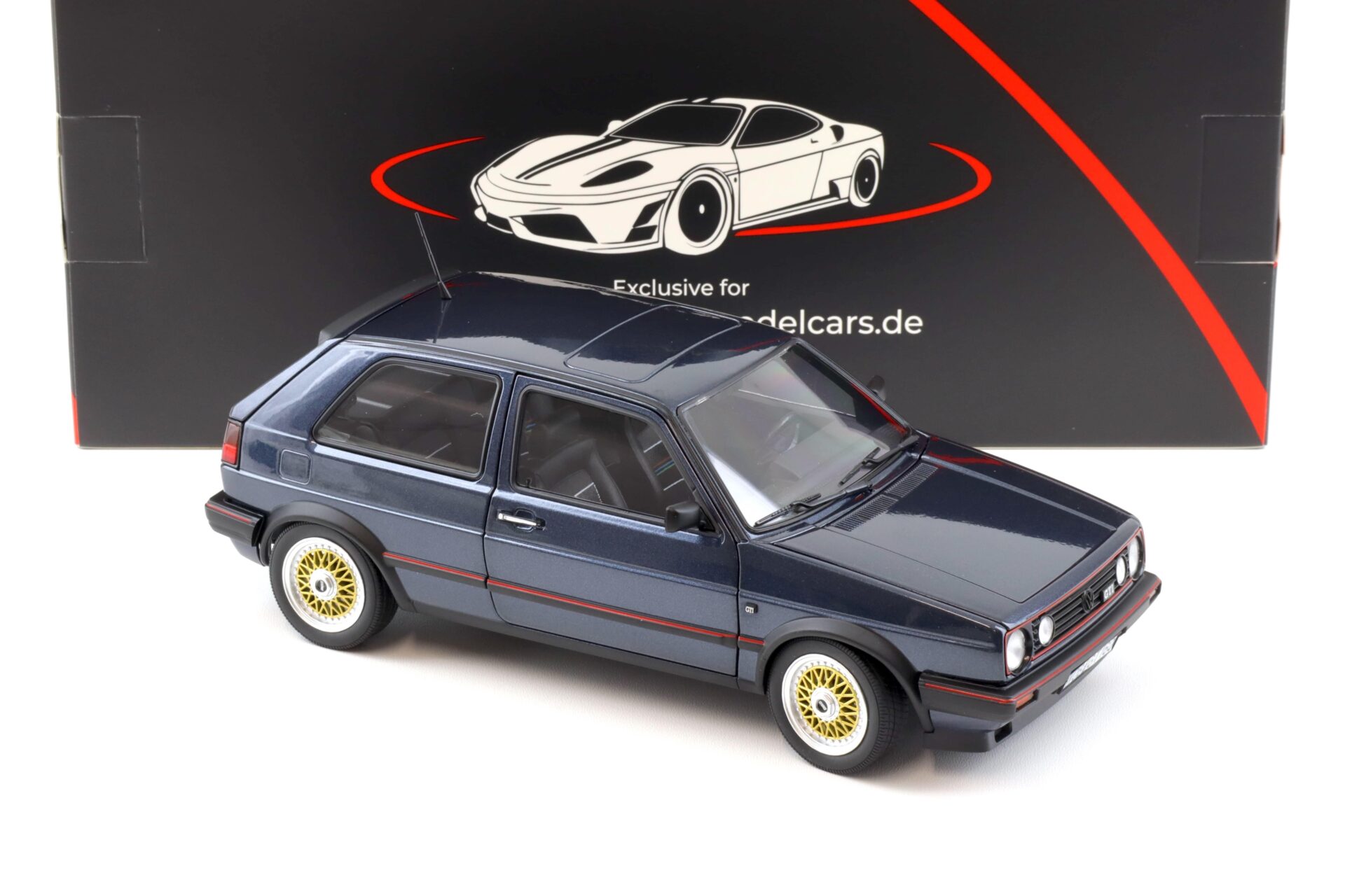 1:18 Norev VW Golf 2 GTI 1988 Helios blue metallic 188563 - Limited 500 pcs.