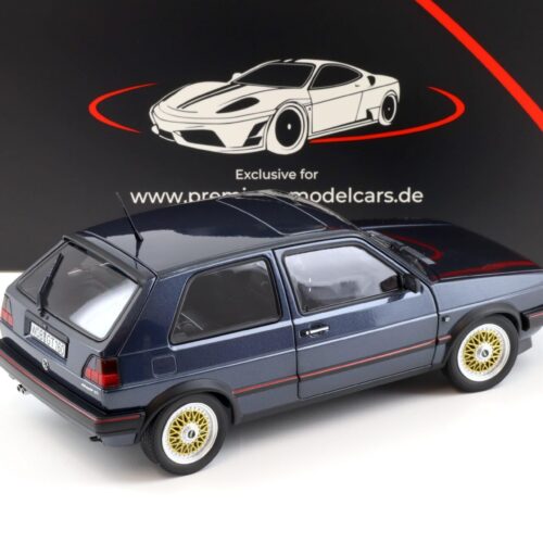 1:18 Norev VW Golf 2 GTI 1988 Helios blue metallic 188563 - Limited 500 pcs. - Image 3