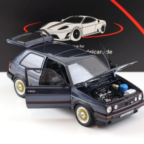 1:18 Norev VW Golf 2 GTI 1988 Helios blue metallic 188563 - Limited 500 pcs. - Image 5
