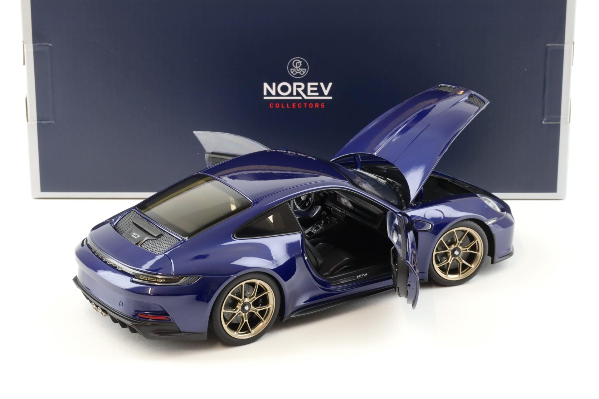 1:18 Norev Porsche 911 (992) GT3 Touring 2021 blue metallic 187302