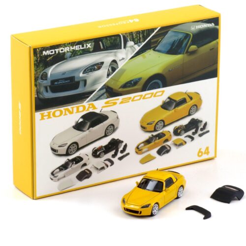 1:64 Motorhelix 64Professer Honda S2000 (AP2) Indy yellow Semi assembled Kit M65102
