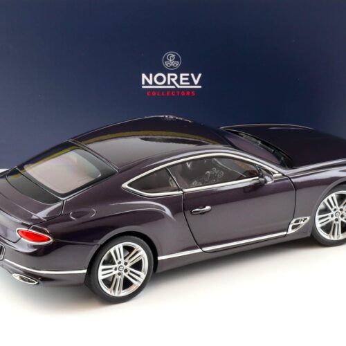 1:18 Norev Bentley Continental GT Coupe 2018 Damson purple metallic 182783