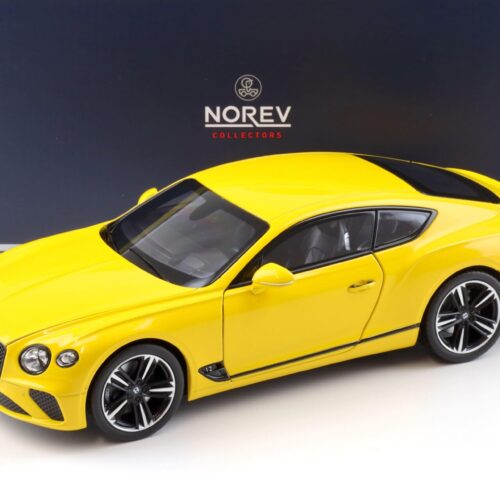 1:18 Norev Bentley Continental GT Coupe 2018 Monaco yellow