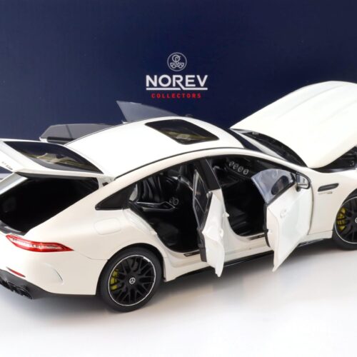 1:18 Norev Mercedes AMG GT S 4-Matic+ Sedan 2018 white - Image 4