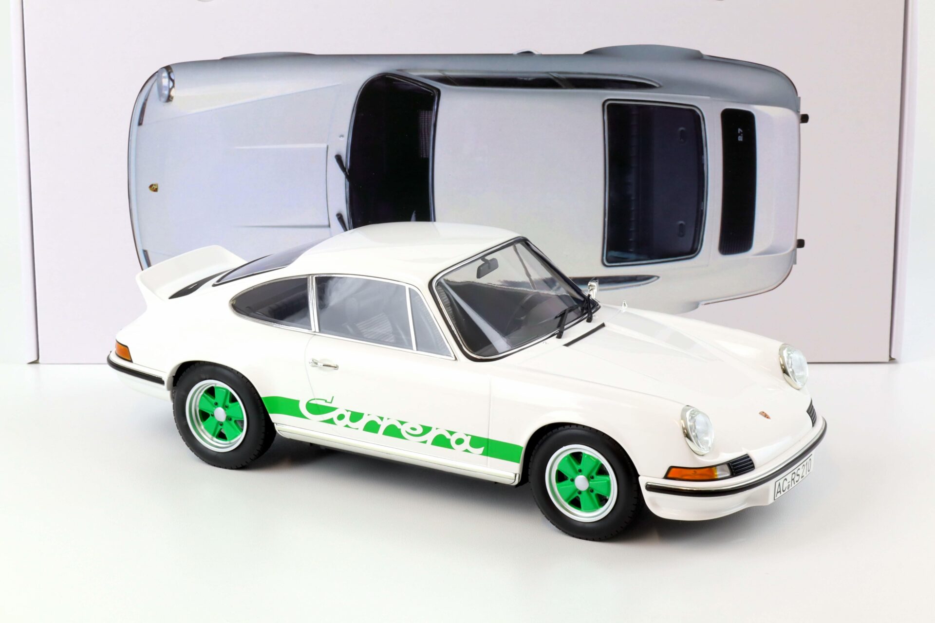 1:12 Norev Porsche 911 Carrera RS 2.7 white/ green 1973