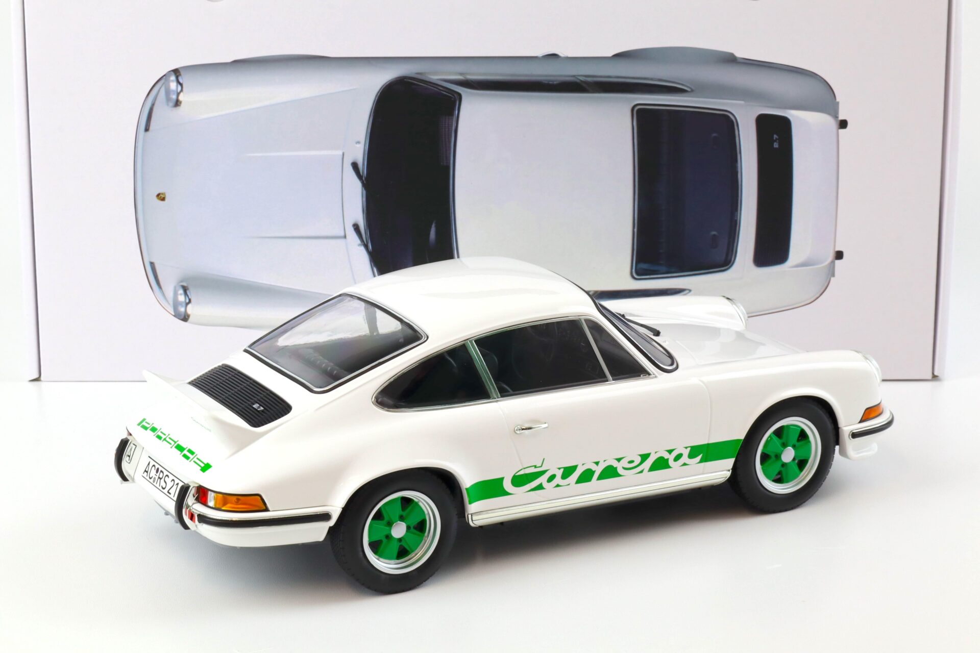 1:12 Norev Porsche 911 Carrera RS 2.7 white/ green 1973