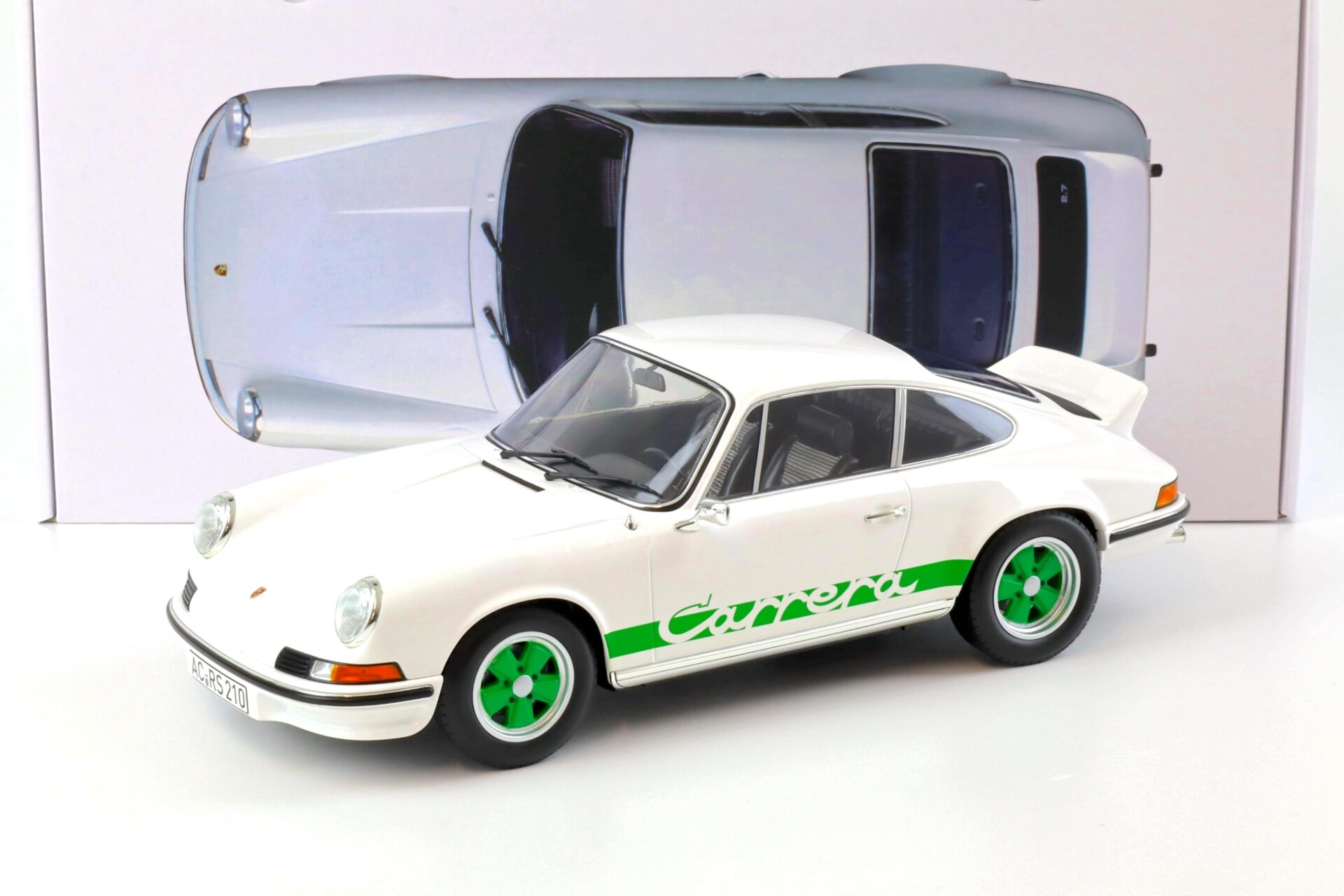 1:12 Norev Porsche 911 Carrera RS 2.7 white/ green 1973